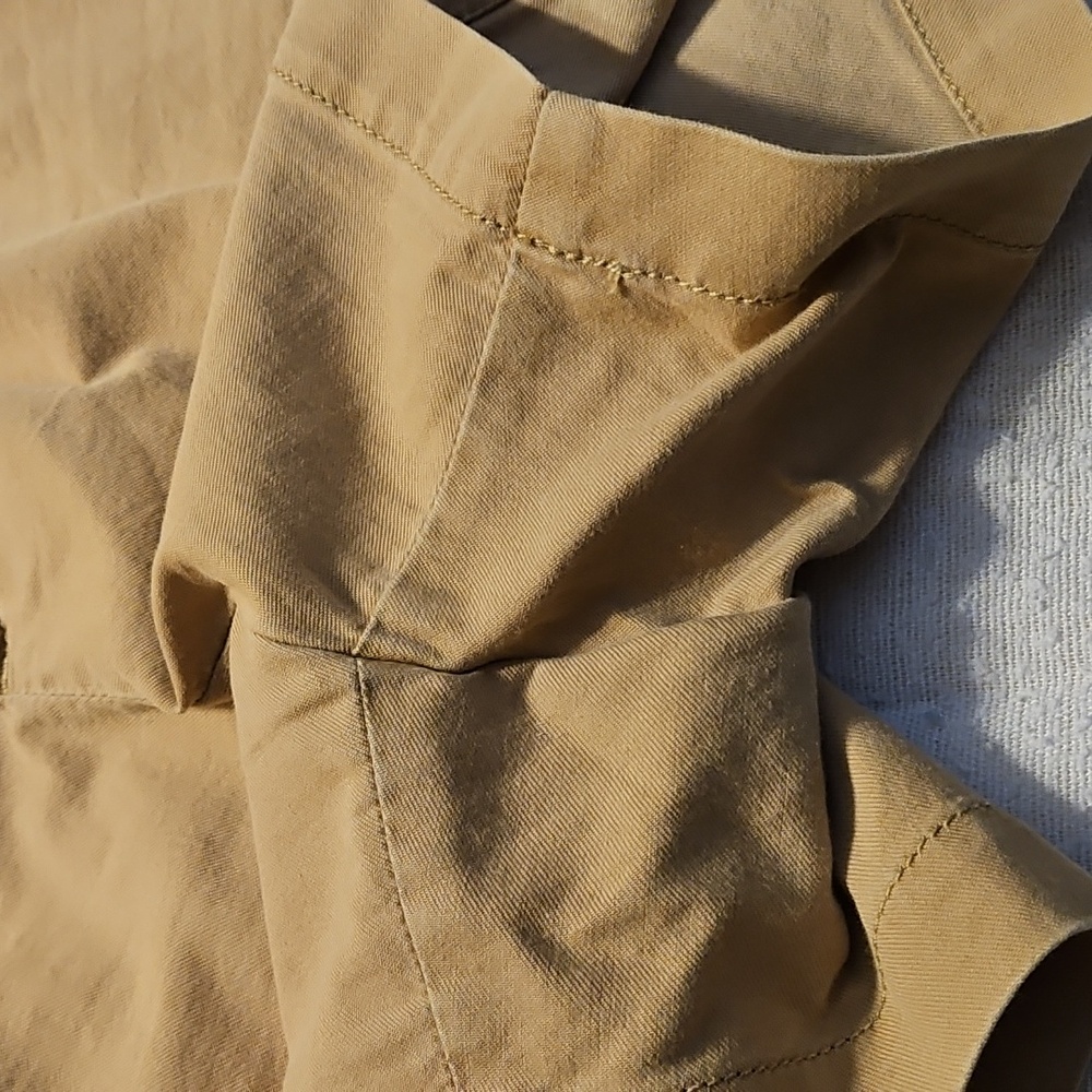 LOFT High Waist Tan Women's Shorts - Picture 8 of 14